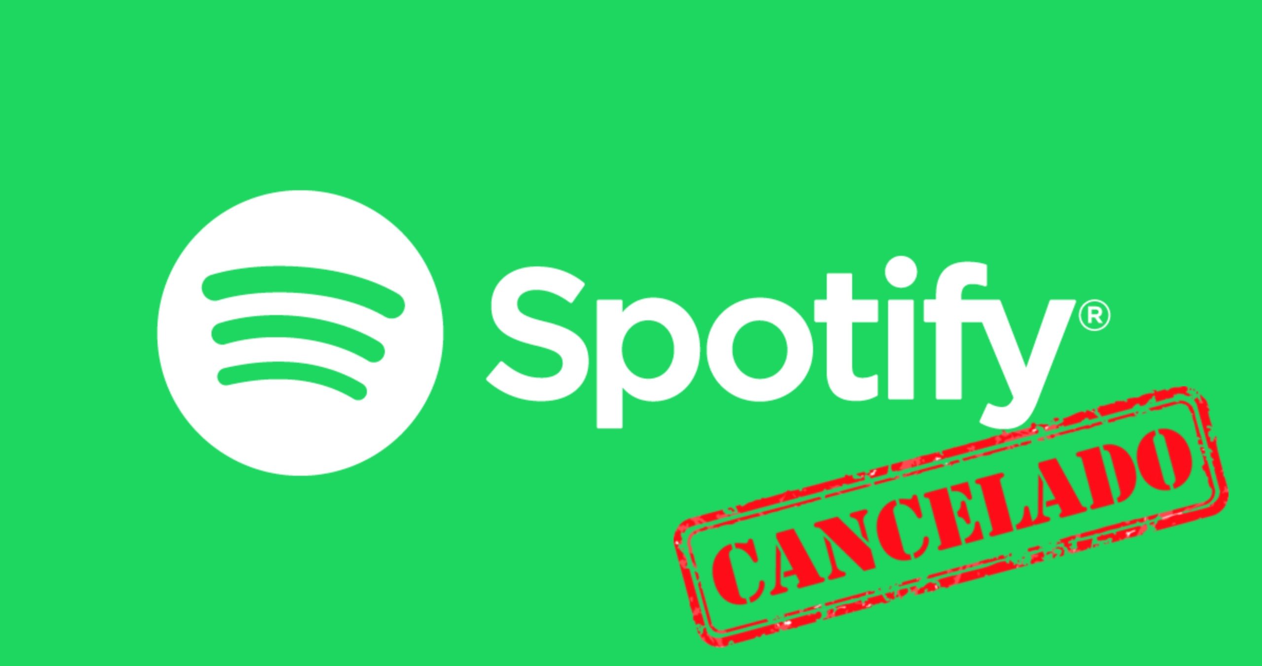 dar de baja spotify premium