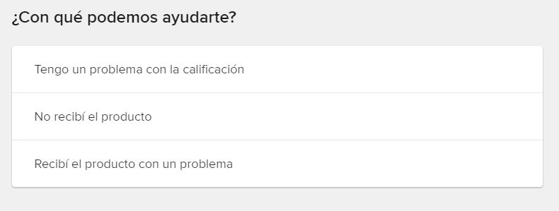 presentar reclamo mercadolibre
