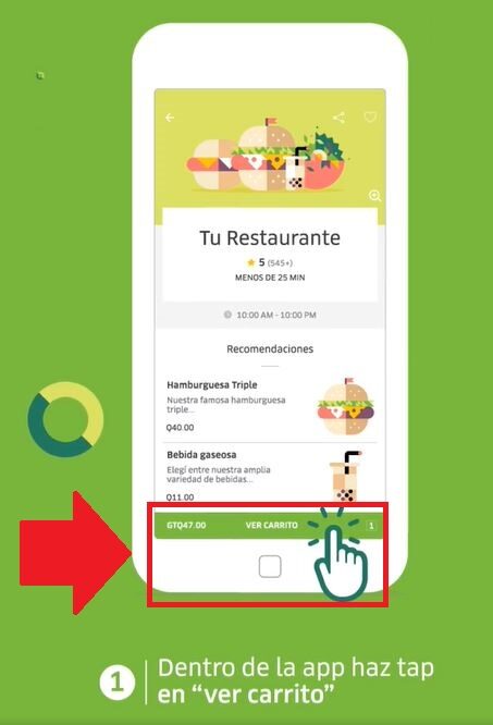 ver carrito uber eats